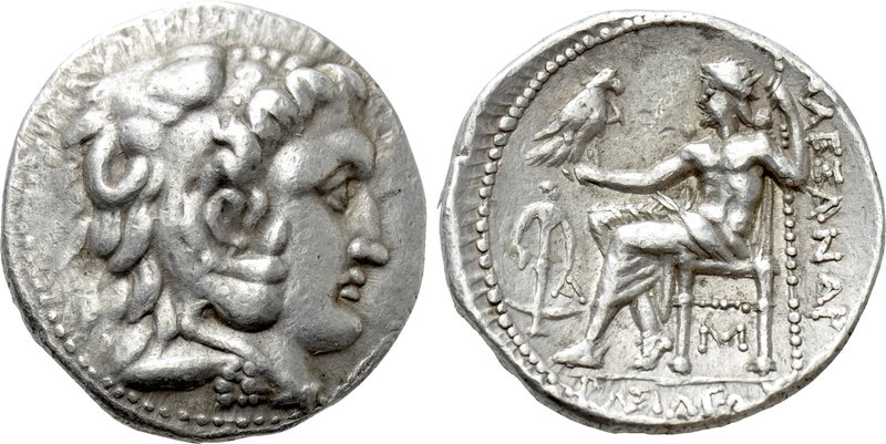 SELEUKID KINGDOM. Seleukos I Nikator (312-281 BC). Tetradrachm. Babylon II. Stru...