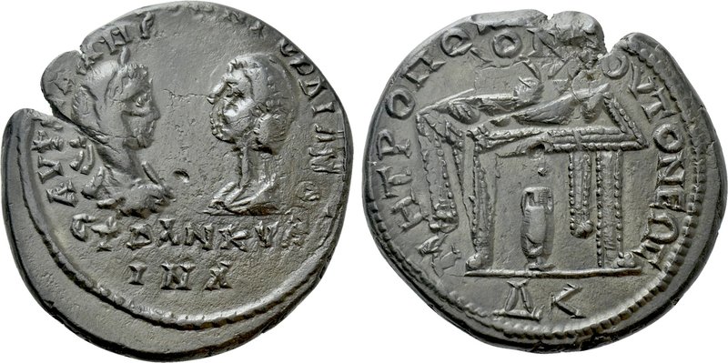 MOESIA INFERIOR. Tomis. Gordian III with Tranquillina (238-244). Ae 4½ Assaria. ...