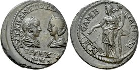 THRACE. Mesambria. Gordian III with Tranquillina (238-244). Ae.
