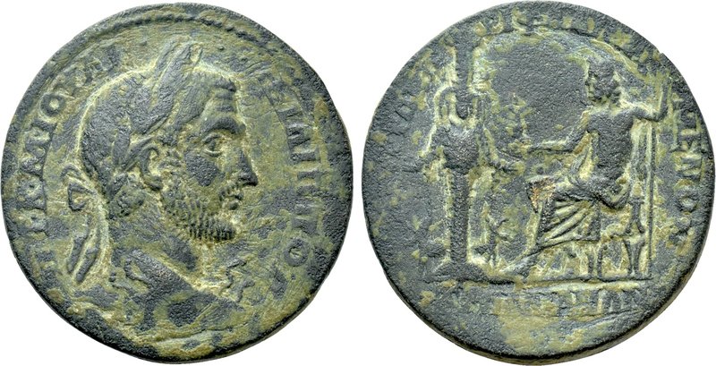 LYDIA. Tralleis. Philip II (Caesar 244-247). Ae. Flavius Diadumenus, magistrate....