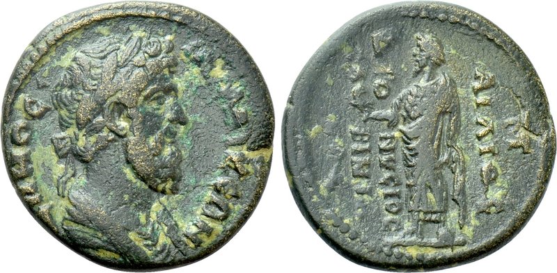 PHRYGIA. Laodicea ad Lycum. Pseudo-autonomous. Ae. Time of Antoninus Pius (138-1...