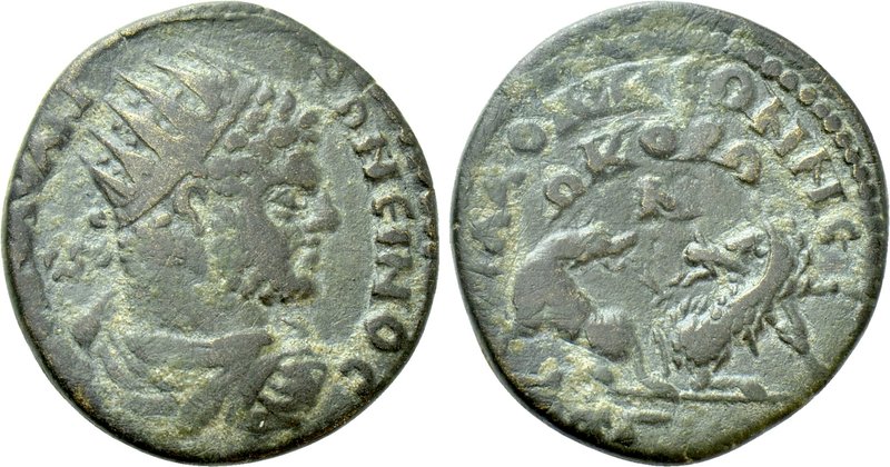PHRYGIA. Laodicea ad Lycum. Caracalla (198-217). Ae. Dated CY 88 (210/1).

Obv...