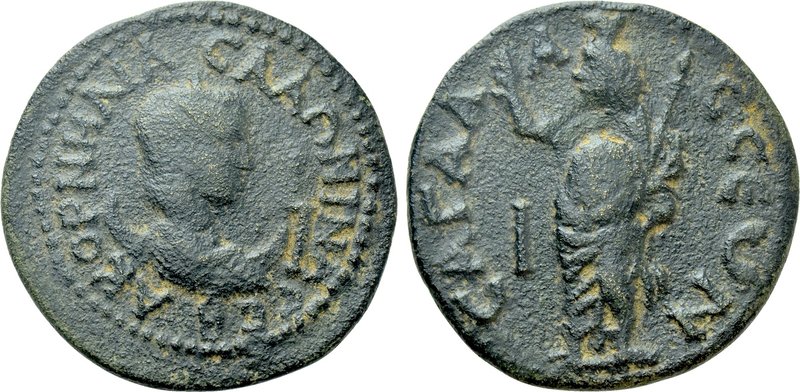 PISIDIA. Sagalassus. Salonina (Augusta, 254-268). Ae. 

Obv: A KOPNHΛIA CAΛONI...