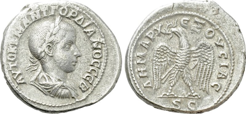 SELEUCIS & PIERIA. Antioch. Gordian III (238-244). Tetradrachm. 

Obv: AYTOK K...