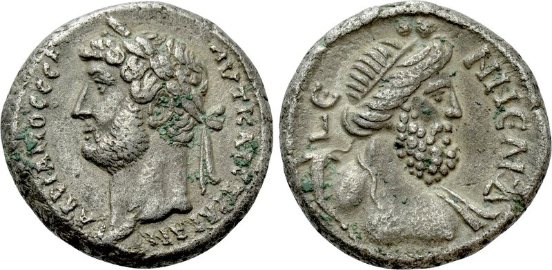EGYPT. Alexandria. Hadrian (117-138). BI Tetradrachm. Dated RY 19 (134/5).

Ob...