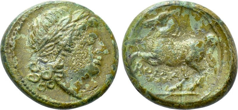 ANONYMOUS. Half litra (Circa 234-231 BC). Rome. 

Obv: Laureate head of Apollo...