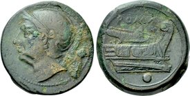 ANONYMOUS. Uncia (Circa 217-215 BC). Roma.