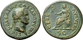 GALBA (68-69). As. Rome.