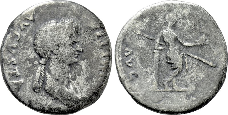 DOMITIA (Augusta, 82-96). Cistophorus. Ephesus (or Rome for circulation in Asia ...