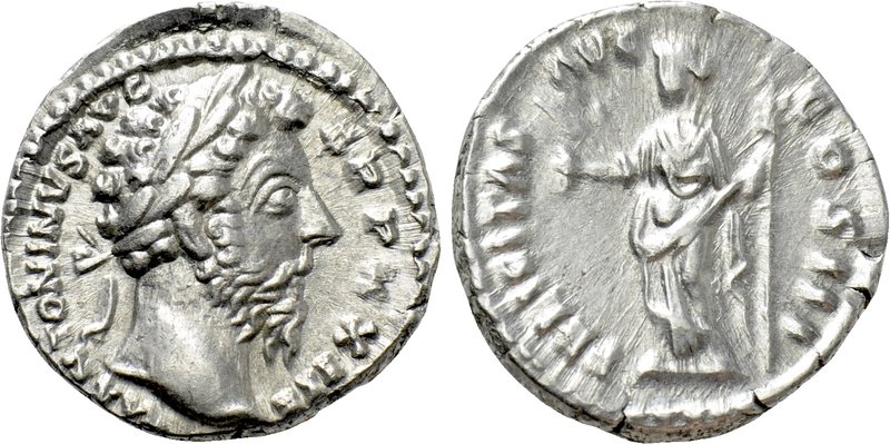 MARCUS AURELIUS (161-180). Denarius. Rome.

Obv: M ANTONINVS AVG TR P XXIII.
...