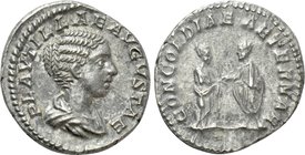 PLAUTILLA (Augusta, 202-205). Denarius.
