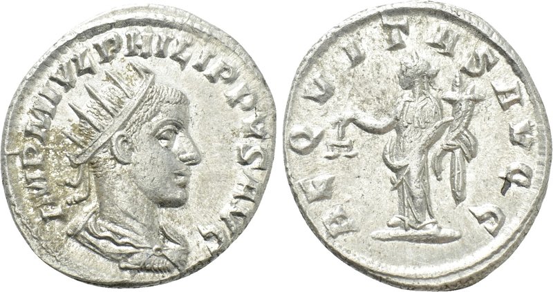 PHILIP II (247-249). Antoninianus. Antioch. 

Obv: IMP M IVL PHILIPPVS AVG. 
...