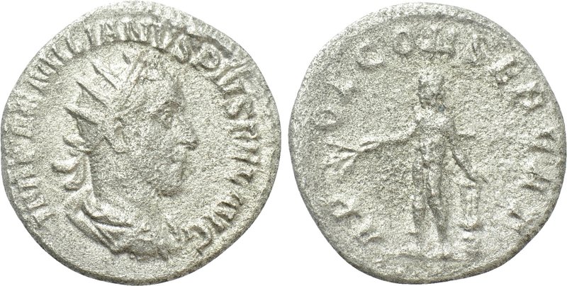 AEMILIAN (253). Antoninianus. Rome. 

Obv: IMP AEMILIANVS PIVS FEL AVG. 
Radi...