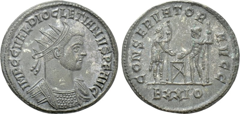 DIOCLETIAN (284-305). Antoninianus. Siscia. 

Obv: IMP C C VAL DIOCLETIANVS PF...