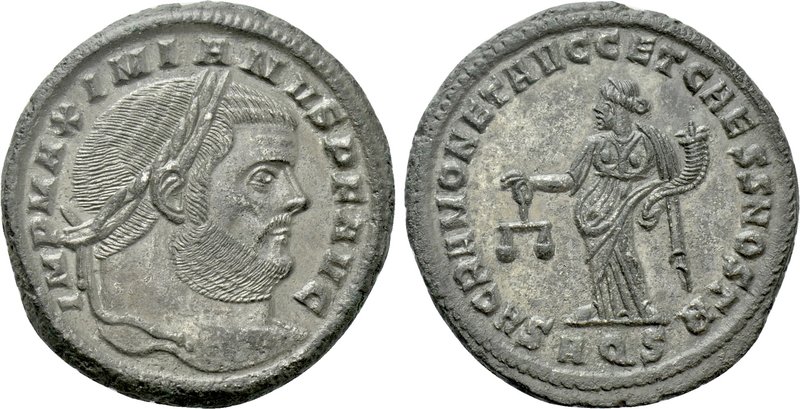 MAXIMIANUS HERCULIUS (286-305). Follis. Aquileia. 

Obv: IMP MAXIMIANVS P F AV...