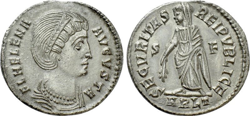 HELENA (Augusta, 324-328/30). Follis. Arelate.

Obv: FL HELENA AVGVSTA.
Diade...