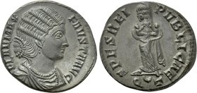 FAUSTA (Augusta, 324-326). Follis. Ticinum.
