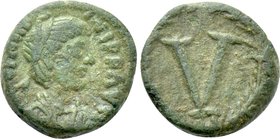 JUSTINIAN I (527-565). Pentanummium. Uncertain mint.