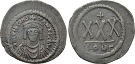 TIBERIUS II CONSTANTINE (578-582). 3/4 Follis or 30 Nummi. Constantinople.