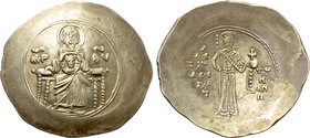 ALEXIUS I COMNENUS (1081-1118). Billon-Aspron Trachy. Constantinople.