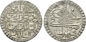 OTTOMAN EMPIRE. Mahmud II (AH 1223-1255 / 1808-1839 AD). 5 Para. Konstantiniye (Constantinople). Dated 1223 (1808 AD).
