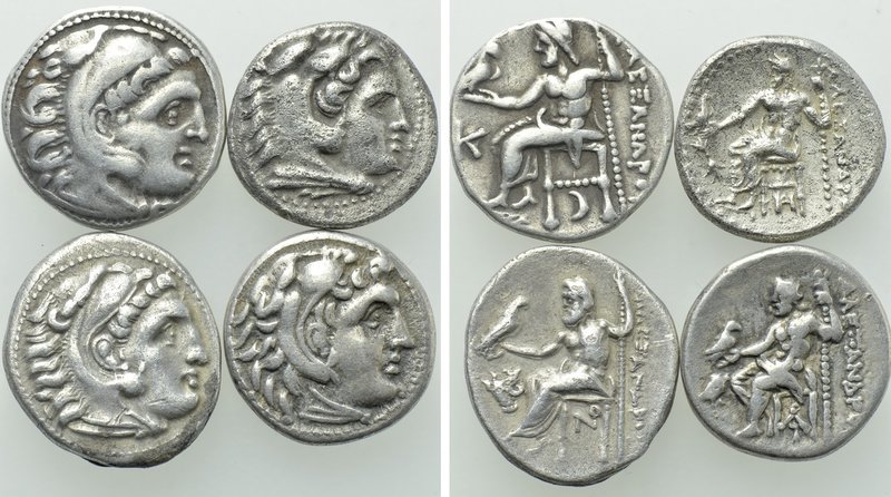 4 Drachms of Alexander the Great. 

Obv: .
Rev: .

. 

Condition: See pic...
