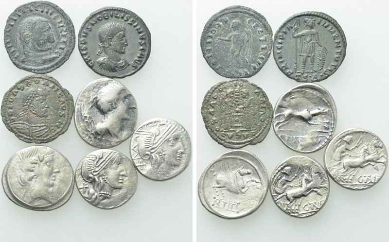7 Imitative Coins. 

Obv: .
Rev: .

. 

Condition: See picture.

Weight...