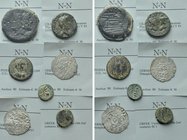 7 Coins; Roman Provincial to Medieval.