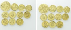 11 Ottoman GOLD Coins.
