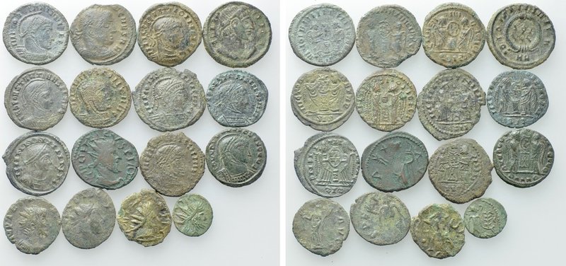 16 Imitative Coins of the Migration Period. 

Obv: .
Rev: .

. 

Conditio...