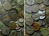 Circa 60 Roman Coins; Asses, Sesterti etc..