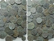 Circa 65 Roman Coins.