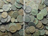 Circa 115 Roman Imperial and Provincial Coins; Many Asses and Dupondii.