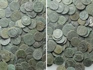 Circa 130 Late Roman Coins.