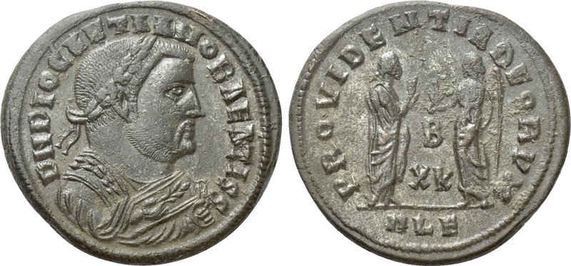 DIOCLETIAN (Senior Augustus, 305-311/2). Follis. Alexandria. 

Obv: D N DIOCLE...