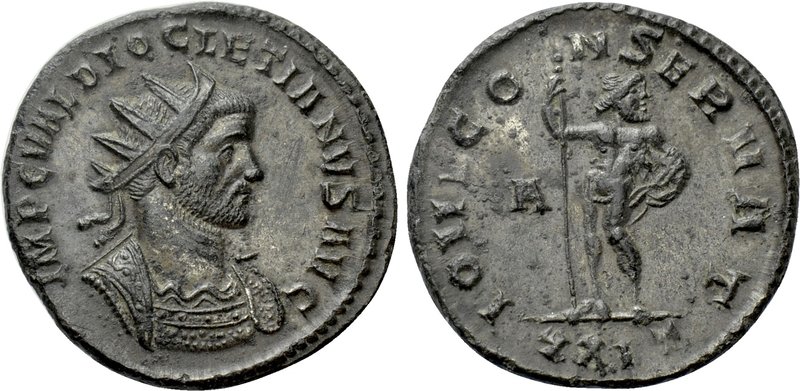 DIOCLETIAN (284-305). Antoninianus. Ticinum. 

Obv: IMP C VAL DIOCLETIANVS AVG...