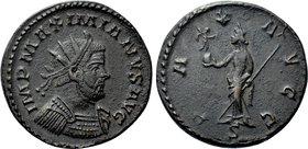MAXIMIANUS HERCULIUS (286-305). Follis. Lugdunum.