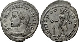 CONSTANTIUS I (305-306). Follis. Lugdunum.