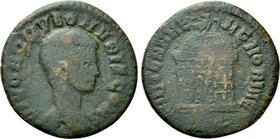 DIVUS ROMULUS (Died 309). Quarter Follis. Rome. Struck under Maxentius.