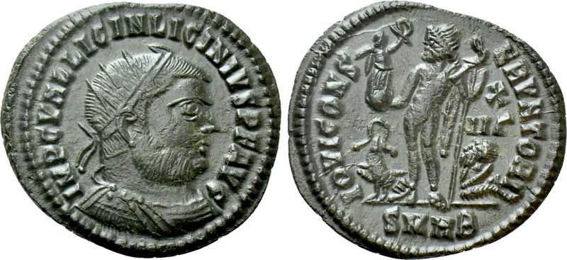 LICINIUS I (308-324). Follis. Heraclea. 

Obv: IMP C VAL LICIN LICINIVS P F AV...