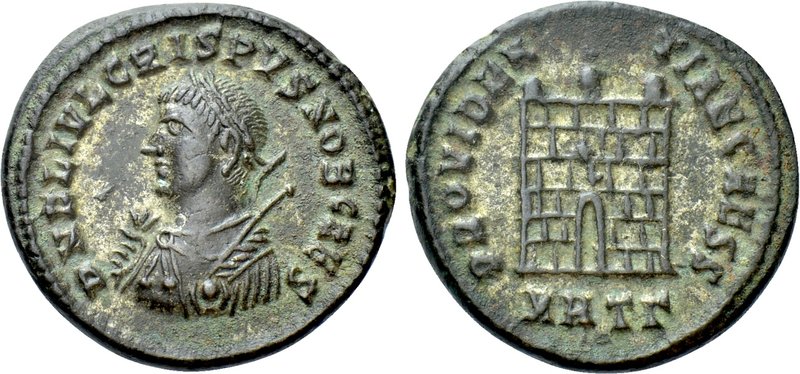 CRISPUS (Caesar, 316-326). Follis. Heraclea. 

Obv: DN FL IVL CRISPVS NOB CAES...