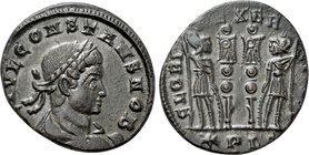 CONSTANS (337-350). Follis. Lugdunum.