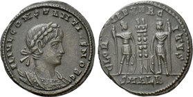 CONSTANTIUS II (Caesar, 324-337). Follis. Alexandria.
