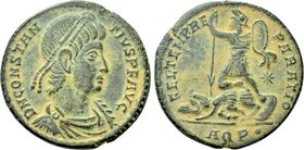 CONSTANTIUS II (337-361). Maiorina. Aquileia.