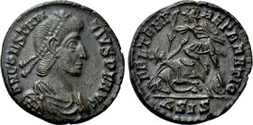 CONSTANTIUS II (337-361). Follis. Siscia.