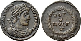 VALENTINIAN I (364-375). Follis. Sirmium.