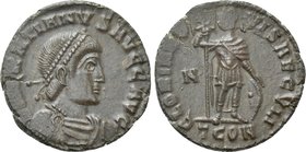 GRATIAN (367-383). Follis. Arelate.