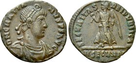 GRATIAN (367-383). Follis. Rome.