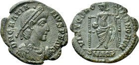 GRATIAN (367-383). Follis. Aquileia.