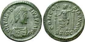 THEODOSIUS I (379-395). Ae. Siscia.